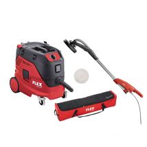 Aspirateur Eau Et Poussière Vce 33 L Mc + Ponceuse Giraffe Ge 5 Ø225 Mm - Flex 920043 - Bricoman