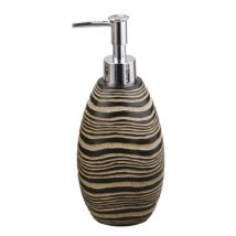Soreta Distributeur De Savon En Polyrésine, Style Bois, Marron (sor99) - Tecnomat
