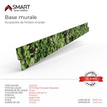 Profilé De Joint Tôle Bac Acier - Toiture - Couverture - Plaque H12 Coloris Apple Tree Printech L=1m - Tecnomat