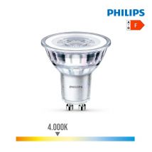Spot Led Gu10 4,6w Dicroïque Équivalent À 50w - Blanc Naturel 4000k - Bricoman
