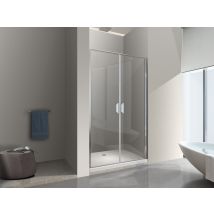 Nala Porte De Douche De 6 Mm Ouverture À Battant – 64-68 Cm - Bricoman