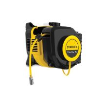 Stanley Compresseur, Compresseur D'Air Sans Huile, Enrouleur Automatique, Montage Mural, 1.5 Ch, 8 Bar, Sans Cuve - Bricoman