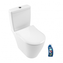 Wc À Poser Sans Bride Villeroy Et Boch Avento Avec Abattant + Nettoyant - Bricoman