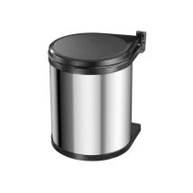Poubelle De Cuisine Encastrable Sous Évier 15l Hailo Compact-box M Coloris - Inox - Bricoman