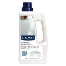 Entretien Brillant 2 En 1 Sols Pvc Starwax - 1l Starwax - Bricoman