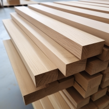 Lot De 4 Tasseaux En Chêne Massif – 32×70 Mm – Longueur 2,6 M - Bricoman