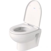 Wc Suspendu Compact Sans Bride Duravit Duravit No.1 Avec Abattant Frein De Chute - Bricoman