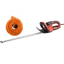 Pack - Dolmar Taille-haie Électrique 670w - Lame 65 Cm Ht6510 + Rallonge De Jardin 40m - Bricoman