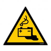 Panneau Attention Batterie Danger - Rigide Triangle 300mm - 4200743 - Bricoman
