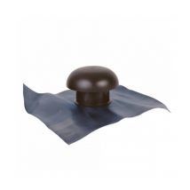 Chapeau De Ventilation Avec Collerette D'Étanchéité - Ø100mm - Tuile Girpi - Bricoman