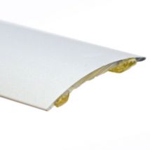 Barre De Seuil De Porte Romus Adhésif 93 Cm - Couvre Joint - Alu Incolore - Demi Bombé Romus - Bricoman