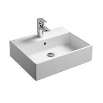 Ideal Standard - Lavabo À Poser Ou Fixer 50x42cm Percé 1 Trou En Grès Fin - Strada Ideal Standard - Bricoman