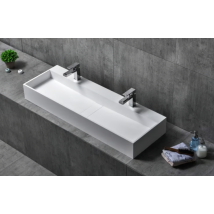 Bernstein - Vasque À Poser 120x40x15cm En Fonte Minérale - Twg07 - Bricoman