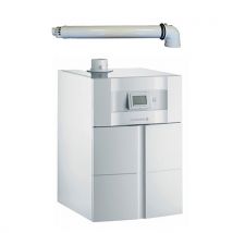 Chaudière Gaz Sol Condensation Twineo Egc 25kw De Dietrich Chauffage Seul Complète (avec Ventouse) - Bricoman