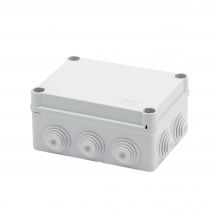 Boîte De Dérivation 150×110×70 mm, Ip55, Couvercle Vissé ¼ De Tour, Passe-fils À Gradins - Gewiss - Gw44026 - Bricoman