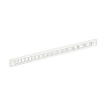Nicoll Grille Plate Mortaise 250x12 Max. Blanc - Bricoman