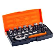 Coffret Premium De 25 Douilles 1/4" Et Embouts - Bahco Sl25 - Bricoman
