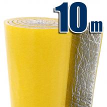Isolant Thermique Réfléchissant Autocollant 100% Aluminium (10m X 1,2m). Isolation Pour Maisons, Caravanes, Fourgons, Radiateurs... - Bricoman
