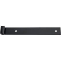Penture Noire À Bout Droit - 500 X 40 Mm - Axe 16 Mm - Percée - Torbel Industrie - Tecnomat