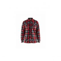 Chemise Flannelle Rouge/noir - Blaklader - Taille Xl - Bricoman