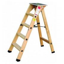 Outifrance - Escabeau Bois Pro 9m+ Tablette H:212cm Outifrance - Bricoman