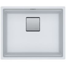 Franke Kubus 2 Kng 110-52 Fragranit+ Évier De Cuisine Sous-plan Blanc Glace - Bricoman