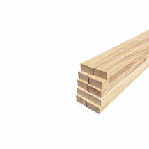 Lot De 10 Tasseaux Chêne Abouté, L.250 Cm X L.2 Cm, Ep.4 Cm - Bricoman