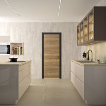 Bloc Porte Chêne Authentique - Réversible Et Ajustable - L730mm - Bricoman