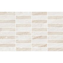 Carrelage Mur Brillant Certeca Travertino Effet Marbre Sable Decor 1 | 25x40 (carton Avec 15 Unités = 1,5 M2) - Bricoman