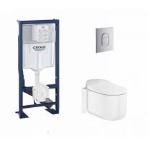 Pack Wc Suspendu Japonais Sensia Grohe - Bricoman