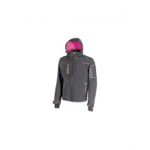 Veste Softshell De Travail Space Lady Gris Fushia - U Power - Taille Xs - Bricoman