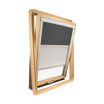 Store Duo Compatible Velux U04 (804/7) – Gris Anthracite - Bricoman