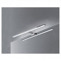 Ondee Zen - Applique Led Celia - 300mm - Aluminium Et Abs - Chromé Brillant - Bricoman
