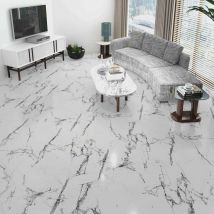Dalle Pvc Clipsable 61,5x123 Cm Hotel Mabre Blanc - Bricoman