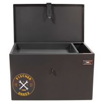 Coffre De Chantier Acier 85 X 35 X 35 Cm - Bricoman