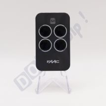 Télécommande Faac Xt4 433 Rc - Réf 787456 – 4 Canaux, 433.92 Mhz + 1 Porte-clés Domobip Offert - Bricoman