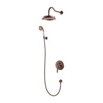 Colonne De Douche Armance Encastrable Cuivre Antique - Bricoman