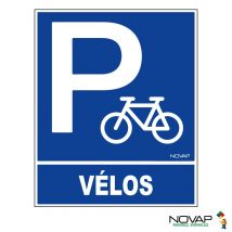 Panneau Parking Vélos - Rigide 330x400mm - 4180465 - Bricoman