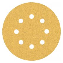 5 Disques Abrasifs Bosch Pour Ponceuse Excentrique C470 Expert Ø125mm - - Bricoman