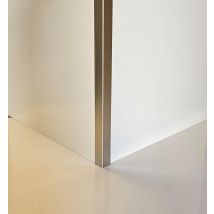 Lot 5 Cornières D'Angle Inox1b-épaisseur 1 Mm- Long 150 Cm (2,5 Cm X 2,5 Cm ) - Bricoman