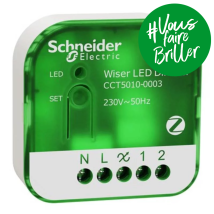 Micromodule Led Dimmer Encastré Wiser Schneider Electric - 200w - Bricoman