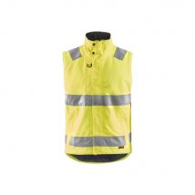 Gilet Sans Manches Blaklader Haute Visibilité Hydrofuge Jaune M - Bricoman