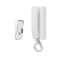 Interphone Et Sa Platine De Rue Sur 2 Fils, Double Commande Portail/portillon - Avidsen - 112110 - Bricoman