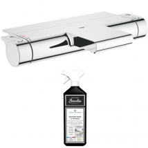 Robinet Bain Thermostatique Grohe Avec Tablette Grohtherm 2000 - Bricoman