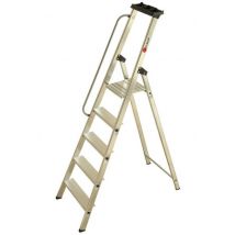 Escabeau Aluminium 5 Marches Escanorm Plus Escalux - Bricoman