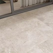 Carrelage Izmir 40x60 Cm Effet Travertin Rectifié - Bricoman