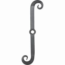 Clé De Tirant Simple - Hauteur 525mm Longueur 105mm - Fer Forgé - Tecnomat