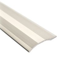 Barre De Seuil De Porte Romus 100 Cm - Couvre Joint - Alu Incolore - Avec Chevilles Et Vis Romus - Bricoman