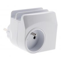 Chargeur 1 Prise 16a + 2 Usb + Micro Usb - Zenitech - Bricoman