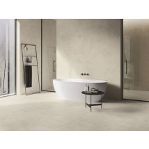 Carrelage Sol Intérieur Effet Béton Village Soft Sable L.120 X L.120 Cm - Vendu Par Lot De 30.24m² - Tecnomat